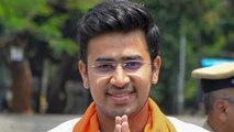 BJP MP Tejasvi Surya questioned by Delhi Police for 2 hours over vandalism at CM Kejriwal's residence