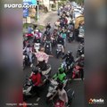 Viral Bule Perempuan Atur Lalu Lintas Ruwet di Canggu Layaknya Polisi