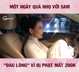Sam bị phạt 200k vì làm mất thẻ giữ xe