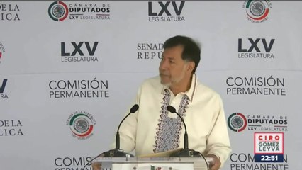 “Que saque las manos del proceso”: Noroña le manda mensaje a López Obrador