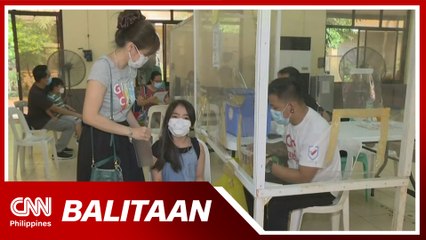 Pamamahagi ng booster para sa edad 12-17 umpisa na