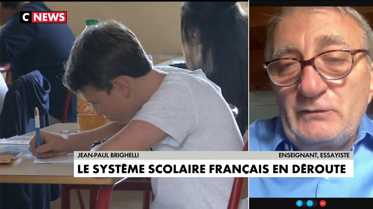 Jean-Paul Brighelli : «ce qui à l’époque était un grand pas, entre le bac et le supérieur, actuellement c’est un gouffre»