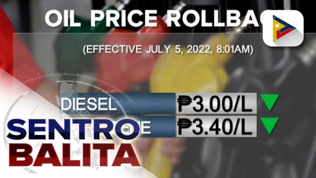 P3 bawas-presyo sa diesel at kerosene, ipinatupad ngayong araw; DOE, hindi pa masabi kung magpapatuloy ang pagbaba ng presyo ng petrolyo