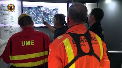 Segona nit de l'incendi de la Venta del Moro