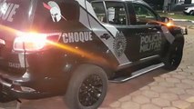 Pelotão de Choque prende suspeito de tentativa de furto na Rua Paraguai