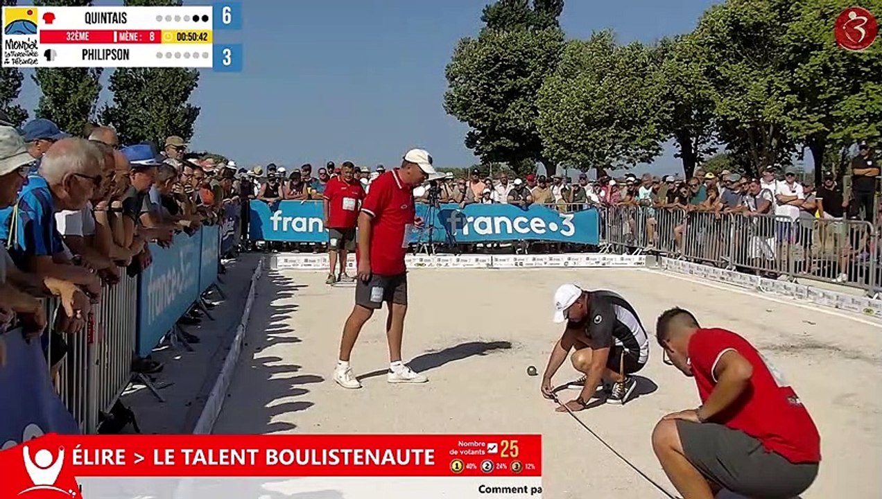 Plus belle partie du mardi 32e QUINTAIS vs PHILIPSON, Mondial la