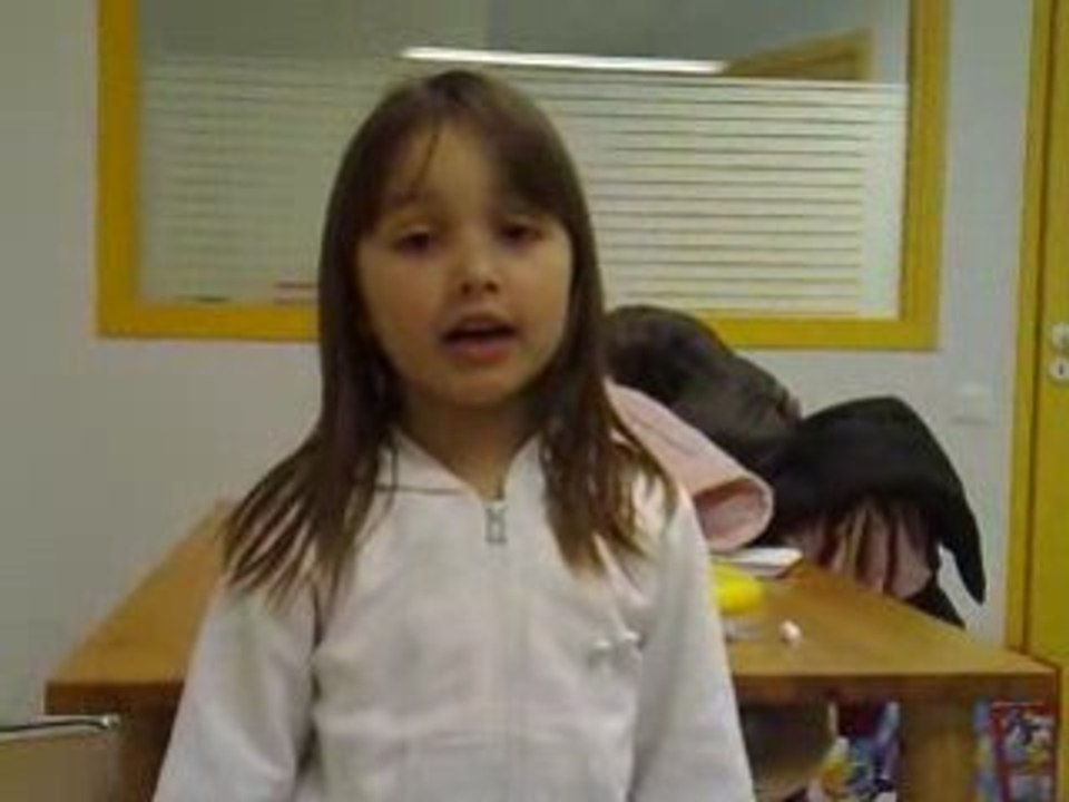 Claire chanson de sa chorale