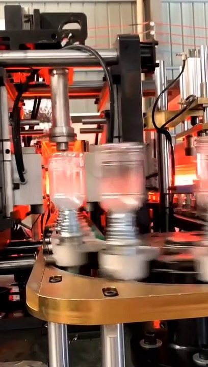 How bottles are made in the factory, see which video