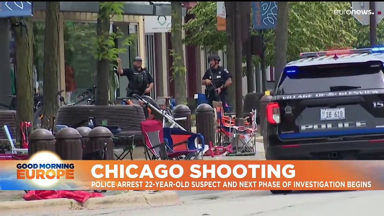 Chicago shooting: Man held after six killed and 30 injured at Independence Day parade