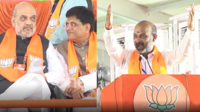 తెలంగాణ రాష్ట్రం బీజేపీది,బండి సంజయ్ పవర్‌ ఫుల్‌ స్పీచ్‌ *Telanagna | Telugu OneIndia