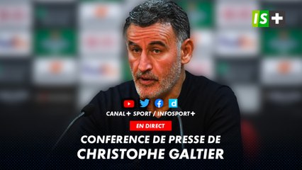Christophe Galtier nouvel entraîneur du PSG: la conférence de presse en direct avec Infosport+ à 14H