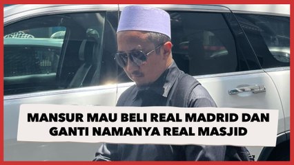 Video Yusuf Mansur Mau Beli Real Madrid dan Ganti Namanya Real Masjid, Publik: Banyar Utang Dulu Cup