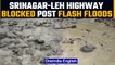 Srinagar-Leh highway blocked after flash floods hit Kullan Ganderbal | Oneindia news *News