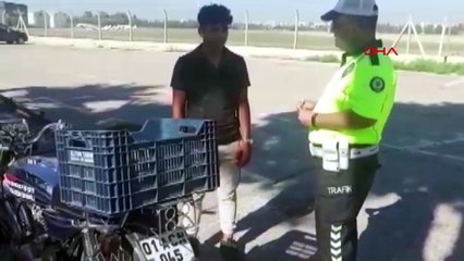 Adana'da çekildi: Polis hemen harekete geçti