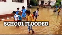 Bhubaneswar: School In Bomikhal Flooded After Heavy Rain Batters Odisha’s Capital City