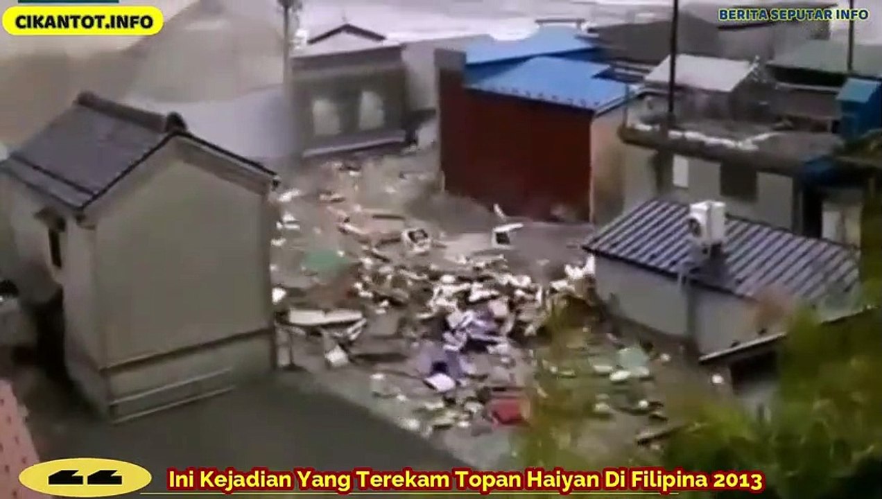 Kejadian Detik Detik Tsunami Menerjang Negara Japan Yang Terekam Kamera
