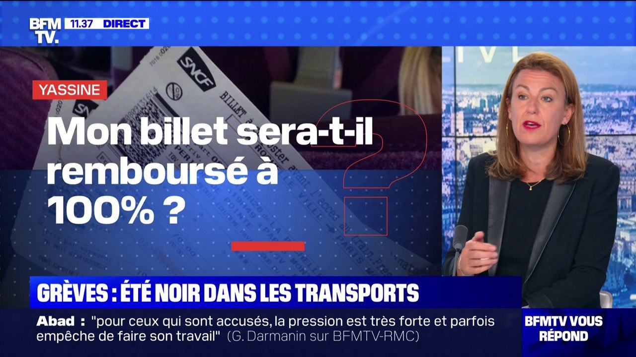 Grèves: en cas d'annulation, mon billet sera-t-il remboursé? BFMTV répond à vos questions