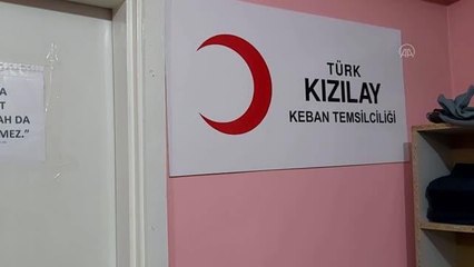 Türk Kızılay'dan Keban'da 432 kişiye giysi yardımı