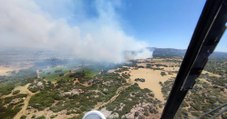 Çanakkale'de orman yangını