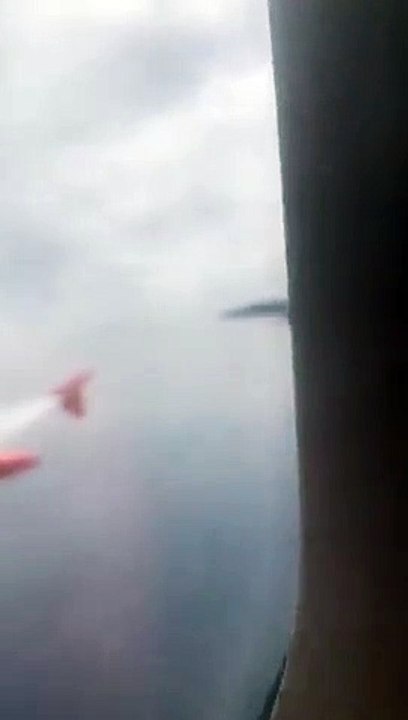 Un caza del Ejército del aire escolta a un avión con destino Menorca por amenaza de bomba