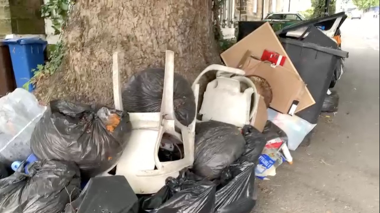Fury over students leaving piles of rubbish over streets of Sheffield at the end of their tenancies