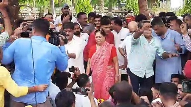 vasundhara raje: पूर्व मुख्यमंत्री वसुंधरा पहुंची जोधपुर