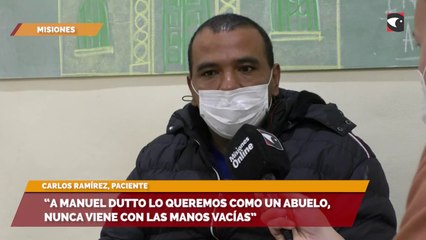“A Manuel Dutto lo queremos como un abuelo, nunca viene con las manos vacías”
