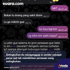 Dilabrak Selingkuhan, Pacar Asli Diminta untuk Tak Merasa Paling Tersakiti