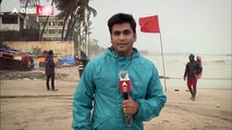 मुंबई के जुहू चौपाटी पर समुद्र किनारे उठ रही है 4 मीटर से अधिक ऊंची लहरे | Mumbai Rains Update