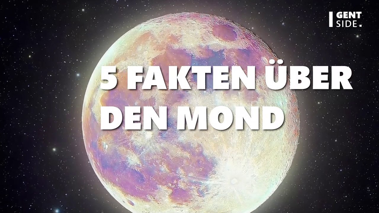 Fünf Fakten zum Mond
