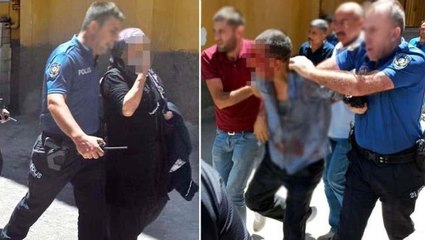 Karısını rehin alıp evi yakmaya çalışan koca, polislere ecel teri döktürdü