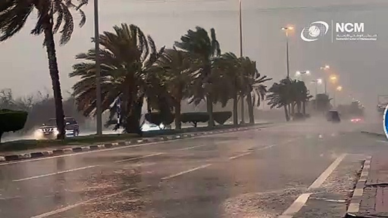 Rain in Al Ain
