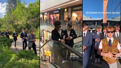 “Gentleminions” : des hordes d’adolescents en costume au cinéma