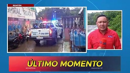 ¡Matan a hombre en bo. El Suampo, Roatán!