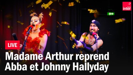 "Dancing Queen" et "Que je t'aime" : Le cabaret de Madame Arthur en live chez Popopop