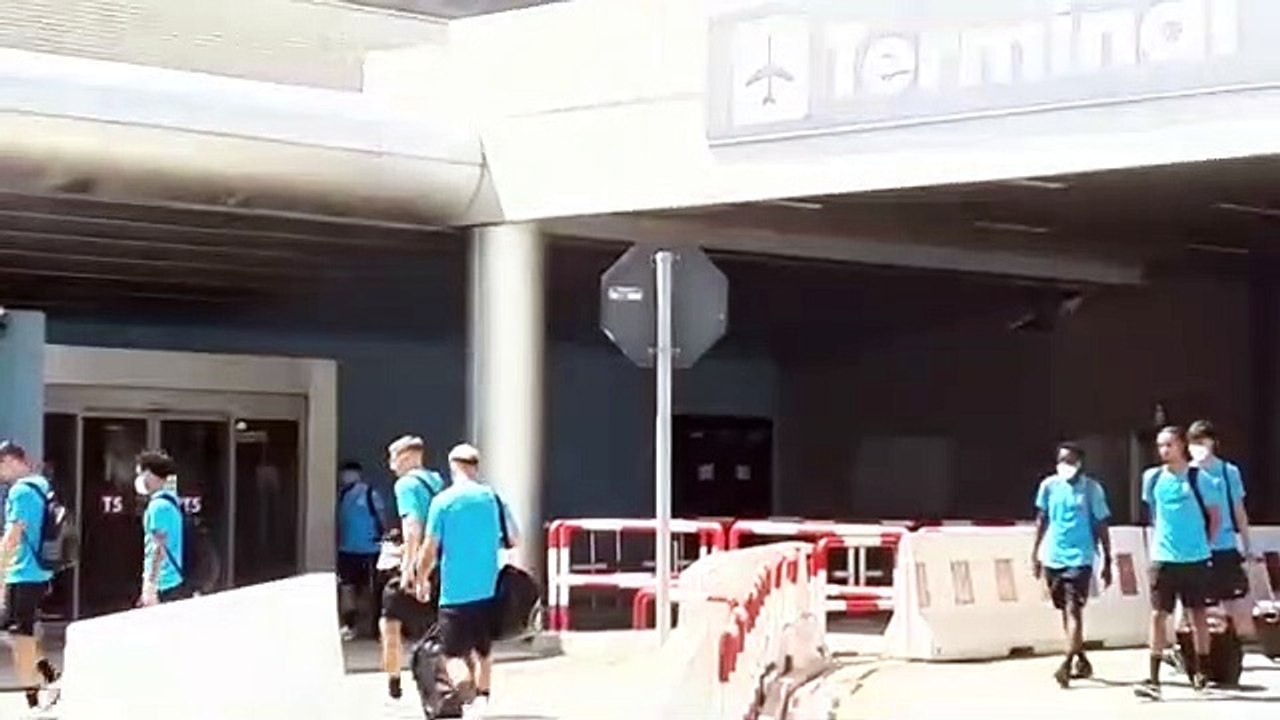 Lazio, squadra a Fiumicino: ecco la partenza per Auronzo di Cadore