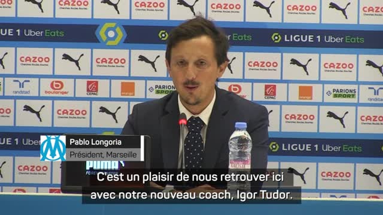 Marseille - Longoria sur Tudor : "Un coach moderne, beaucoup d'idées, une identité de jeu forte".