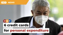 Zahid used 6 credit cards to make personal purchases overseas, court told