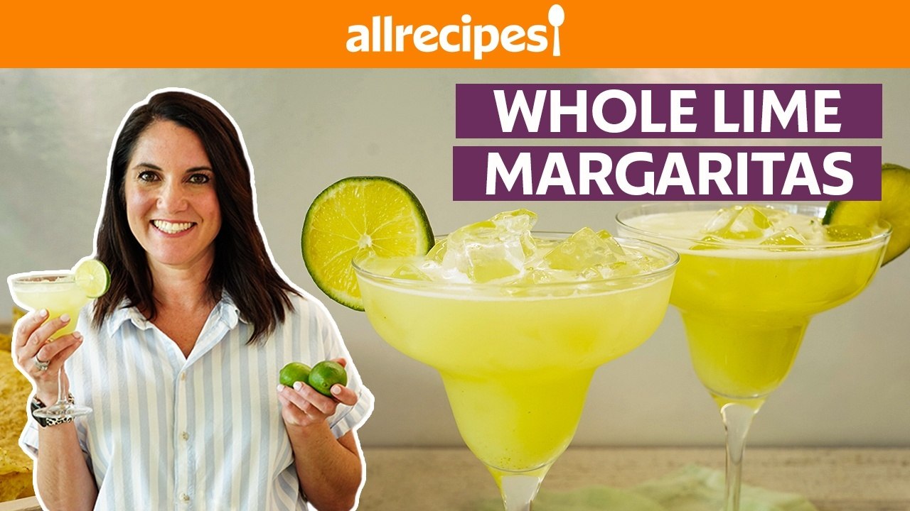 How to Make Whole Lime Margaritas | Summer Cocktail