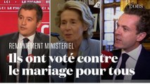 Ces ministres du nouveau gouvernement qui s’étaient opposés au mariage pour tous