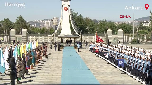 Cumhurbaşkanı Erdoğan, İtalya Başbakanı Draghi’yi resmi törenle karşıladı