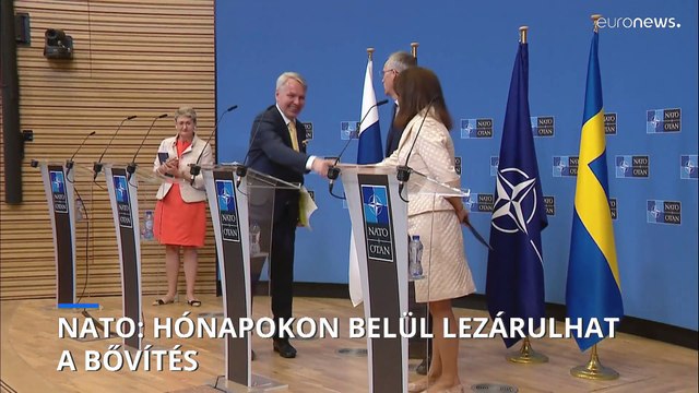 A NATO főtitkára szerint hónapokon belül lezárulhat Finnország és Svédország csatlakozása
