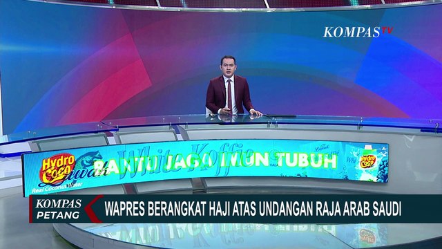 Penuhi Undangan Ibadah Haji dari Kerajaan Arab Saudi, Wapres Ma'ruf Amin Berangkat ke Mekkah
