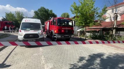 Son dakika haber: Evde çıkan yangında elbisesi tutuşan kadın öldü