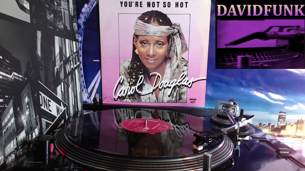 CAROL DOUGLAS - you're not so hot (1983) [instrumental]