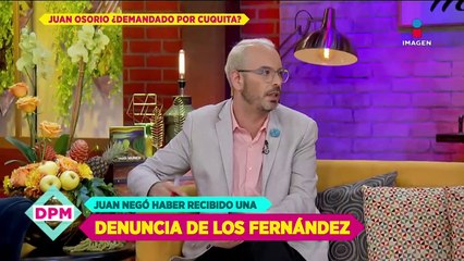 Juan Osorio desmiente haber sido demandado por Doña Cuquita