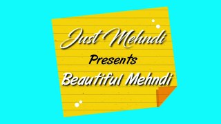 Easy trick mehndi design for front hands - Beautiful and simple mehndi design 2022