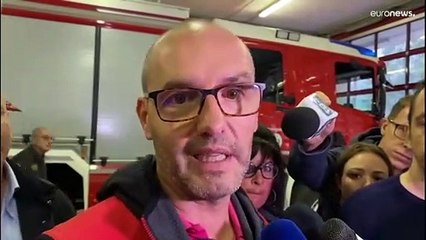 Попытки найти выживших после схода ледника в Доломитах