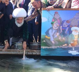 TEMSİLİ NASREDDİN HOCA, GÖLE MAYA ÇALDI