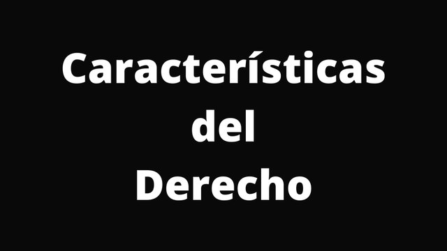 Jenny Carina Bastidas Ohep y Las Características del Derecho